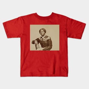 Young Harriet Tubman Kids T-Shirt